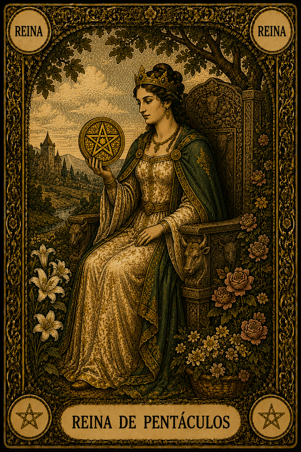 Reina de Pentáculos